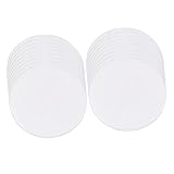 Kisangel 200 Stück Transparente Plastik Bingo Chips 19mm Spielmarker Zählchips für Bingo Lernspiele Langlebiges Kunststoffmaterial Glatte Oberfläche Geeignet als Belohnungs