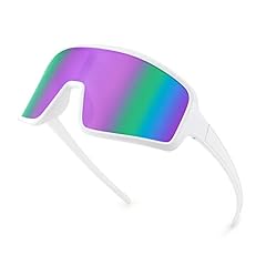 White Frame Gradient Purple Lens