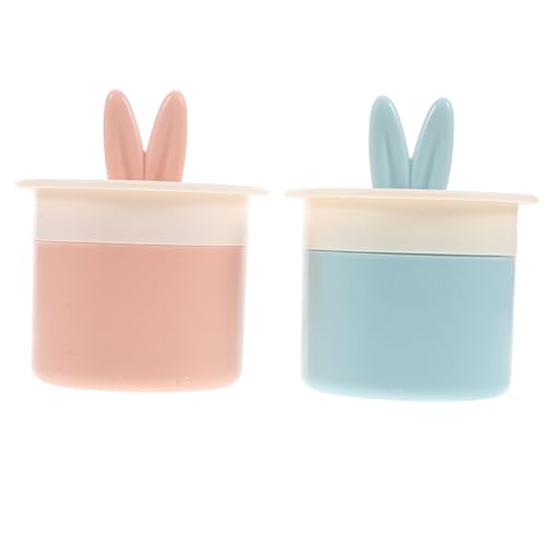 OFFIGAM 2個かわいいウサギ耳洗顔泡立て器 フェイスウォッシュ シャンプー