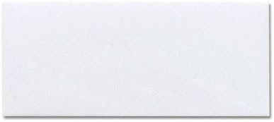 #10 White Business Reguler Commercial Envelopes 4-1/8 X 9-1/2 Inch. (2500 Envelopes)