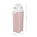 Foundations Mini Diaper Pail with Airtight Lid - Durable & Odorless Diaper Disposal, Large Capacity, Holds up to 30 Newborn Diapers, Refill with Any Bags, Baby Registry Gift - Pink