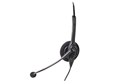 Vxi 201814 Passport 10V Dc Over-The-Head Monaural Headset With Dc N/C Microphone #TOP1