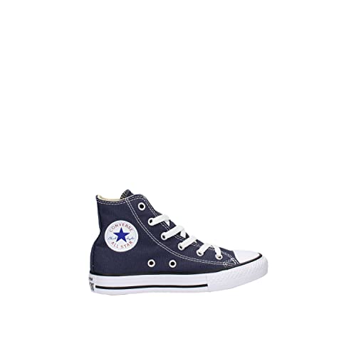 Image of Converse Kids Chuck Taylor All Star Mid Top Canvas Blue Sneakers