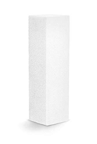 EuBeCos TOP PREMIUM schuurblok buffer WIT - 10 stuks professionele kwaliteit - HIGH END (Made in EU) - Afbeelding 3