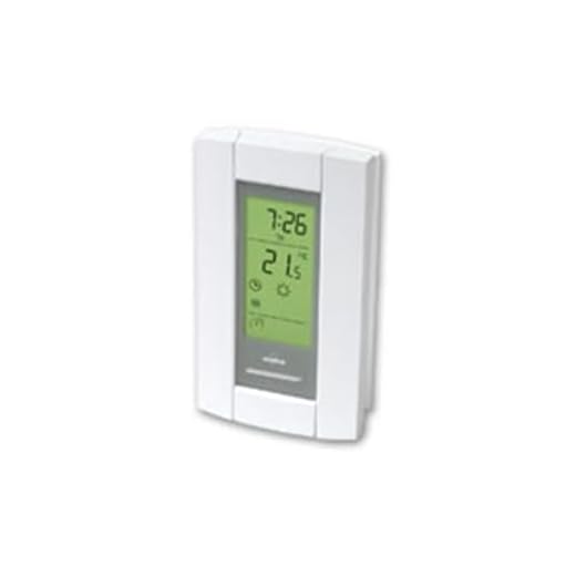 Aube TH115-A-240D-B Programmable Electronic Thermostat Supply Voltage: 240 Vac 15A