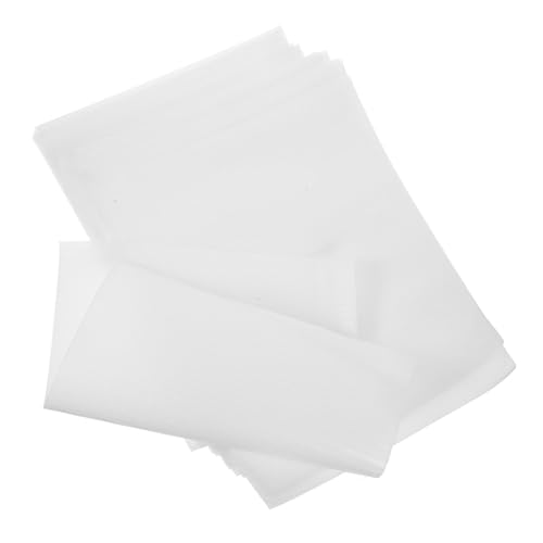 VILLFUL 100pcs Cushion Pouches Packaging Buffer Moving Foam Wrap Pouches Glasses Pouch Moving Glasses Packing Wraps Cup Pouches Safely Wrap for Packing Foam Board Wrap Cup Pouches White