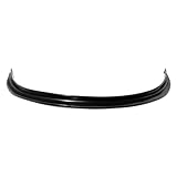 IKON MOTORSPORTS Front Bumper Lip, Compatible with 1992-1996 Lexus SC400 SC300, MDA Style Unpainted Black PU Polyurethane Air Dam Chin Spoiler Protector Splitter