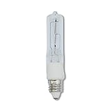 Technical Precision Replacement for Philips 100q/cl-120v Light Bulb JD E11 120V 100W Bulb - T4 Mini Candelabra Halogen Lamp - E11 Base - 3000K Warm White - 1 Pack