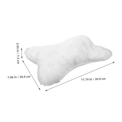 Almohadas ergonómicas blancas para soporte de cuello 2pcs miniatura 2