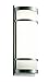 AFX Lighting BRS071814LAJUDSN Brio Sconce, Satin Nickel Finish