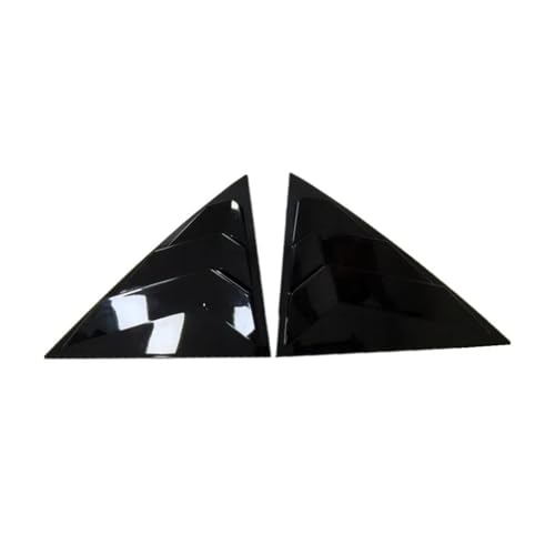 Persiennes de vitre latérale arrière en gloss black pour Accord 7 2003-2007