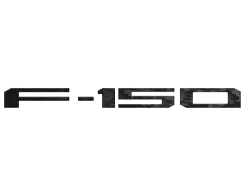 Image of F-150 Tailgate Emblem Letter Inserts - Compatible with 2021-2026 F-150