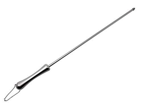The Grate Grill Scraper Long Handle - Combine This with Your Grate Grill Scraper to Clean Your BBQ Grill While It is Still HOT! - Safer Than a Wire Brush