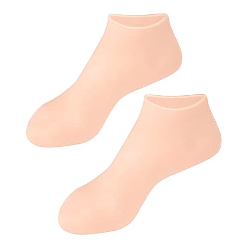 Amagogo Silicone Gel Socks for Toe Coverage, Skin M, Multi