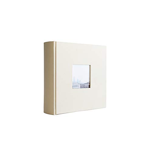 Kolo Hudson 2Up Photo Album, Holds 200 4X6 Photos, Ideal For Wedding And Baby Books, Ivory #TOP1
