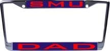 WinCraft Southern Methodist University L310719 Inlaid Metal LIC Plate Frame