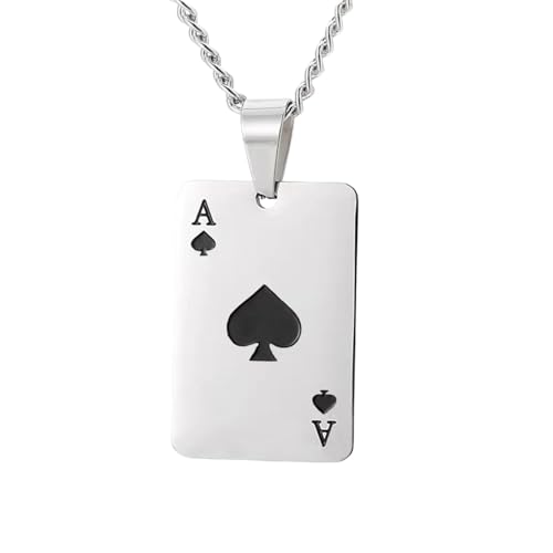 Collier pour homme pendentif pique, le cadeau de Noël idéal