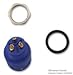 BINDER 99-9107-60-03 PLUG, PANEL, BLUE, 3WAY (1 piece)