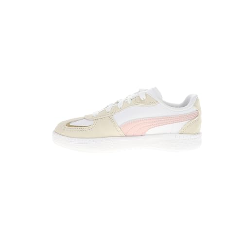 PUMA Kids Girls Palermo Moda Lace Up Sneakers Shoes Casual - White3