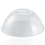 Wüllner & Kaiser Mikrowellen Abdeckung ⌀ 28 cm - extra hoch - Mikrowellenhaube - für alle gängigen Mikrowellen