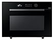 SAMSUNG 1.2 cu. ft. Countertop Convection Microwave with Air Fry, Black Glass, MC12DB8700CKAA