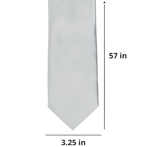 Image of tiemart Premium Solid Color Necktie
