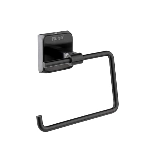 Image of Ruhe Canis Toilet Paper Holder for Bathroom | 304-Grade Stainless Steel | Toilet Tissue Roll Stand | Bathroom Accessories, PVD Coating