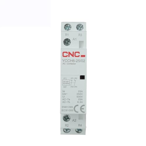 Contacteur modulaire silencieux YCCH6 25A pour commuter vos circuits 220V