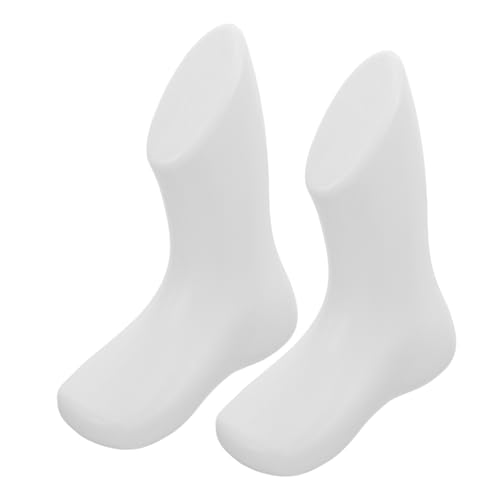 Vaguelly 1 ペア 赤ちゃんの足型 フットジュエリーディスプレイ 足のマネキンをショーケースします ディスプレイマネキン 赤ちゃんの足のモデル 赤ちゃんの足のマネキンの展示 ショートシューズ