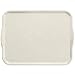Cambro 1418H101 Camtray 14" X 18" Rectangle with Handles Antique Parchment Case Qty 12