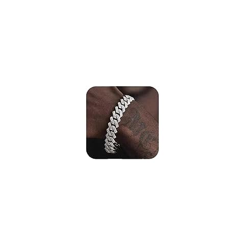 APaztip Cuban Link Bracelet for Men Cover