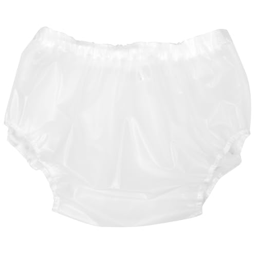 FOMIYES Wasserdichte Tpu Windelüberhose Für Erwachsene Wiederverwendbare Auslaufsichere Schutzunterhosen Unisex Für Komfortable Passform Und Zuverlässigen Nässeschutz