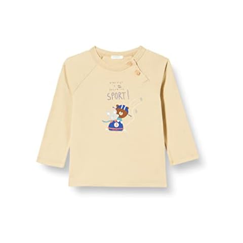 United Colors of Benetton Baby Boys' Dark Beige T-Shirt Cover