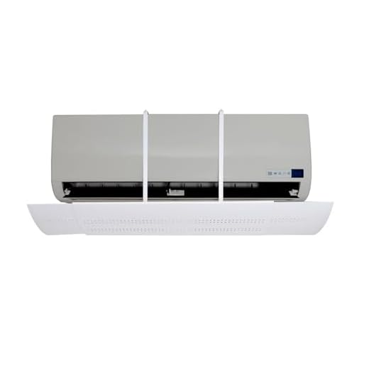Defletor De Ar Condicionado Split Tamanho Ajustável de 70cm a 110cm com ajuste de ângulo 180 graus