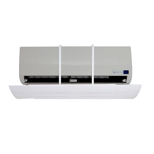 Defletor De Ar Condicionado Split Tamanho Ajustável De 70cm A 110cm Com Ajuste De Ângulo 180 Graus