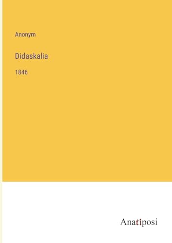 Didaskalia: 1846 (German Edition)