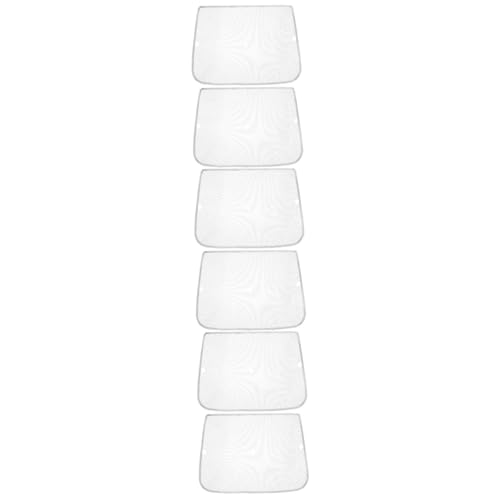 Homoyoyo 6stücke Edelstahl Dunstabzugshauben Filter Netze Hochwertige Ölfilter Für Kochdunstabzüge Effektive Fettabsorption Langlebige Küchenzubehörteile