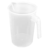 SHOWERORO taza medidora vaso medidor graduado tazas medidoras de cafe taza graduada de cocina vasos reutilizables vasos plástico Baking Accessory taza para hornear del hogar el plastico