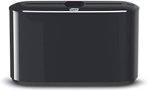 Tork Xpress Hand Towel Dispenser Black, Compact for Home Use, Fits H2 Towels