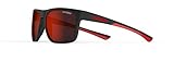 Tifosi Optics Swick Sunglasses (Satin Black-Crimson/Smoke Red Lenses)