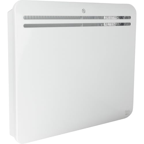 Voltman Chauffage connecté WiFi inertie sèche Fonte - Blanc - 1000W