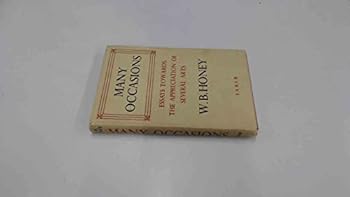 Hardcover Many Occasions: Essays Towards The Appreciation of Several Arts [Unknown] Book