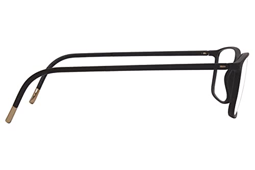 Silhouette 2934 9030 Eyeglasses Black Matte Optical Frame 56-16-145 thumb #3