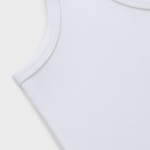 Women's Sleeveless Crop Top Cotton Basic Scoop Neck Tank Tops, Ribbed Casual Summer Cropped Shirt for Women3