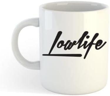 Voltx Design Lowlife Logo Printed Ceramic Coffee Mug 11Oz|Coffee Mug Gift|Mug For Tea & Coffee|Ceramic Coffee Mug |Printed Coffee Mug (V-351)