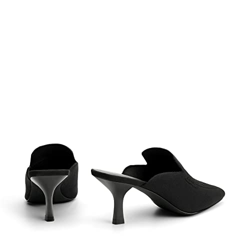 Dream Pairs Mules For Women Comfortable Slip On Mules With Heel Closed Toe Low Kitten Heels Dress Shoes Slides Sdml2209W Black Size 7 #TOP2