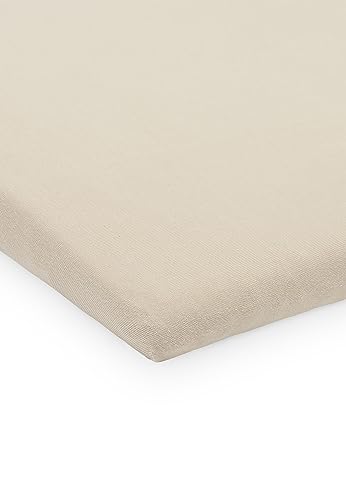 Jollein Spannbettlaken Laufgitter Jersey 75 x 95 cm - Nougat