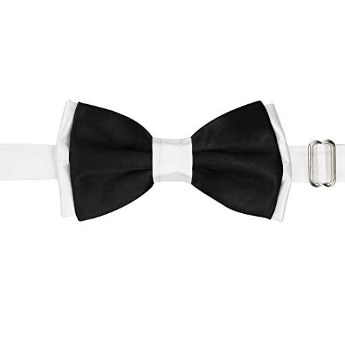 Image of PELUCHE Premium Black Bow tie for Men