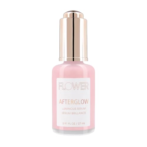 FLOWER Beauty By Drew Barrymore Afterglow Luminous Serum for Glowing Skin with Hyaluronic Acid...