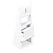 Amerimax 3 in. H x 1.5 in. W x 1 in. L White Vinyl Fascia Fixer